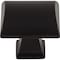 Jeffrey Alexander 1-1/4" Overall Length  Matte Black Roman Cabinet Knob 944MB - alternate 4
